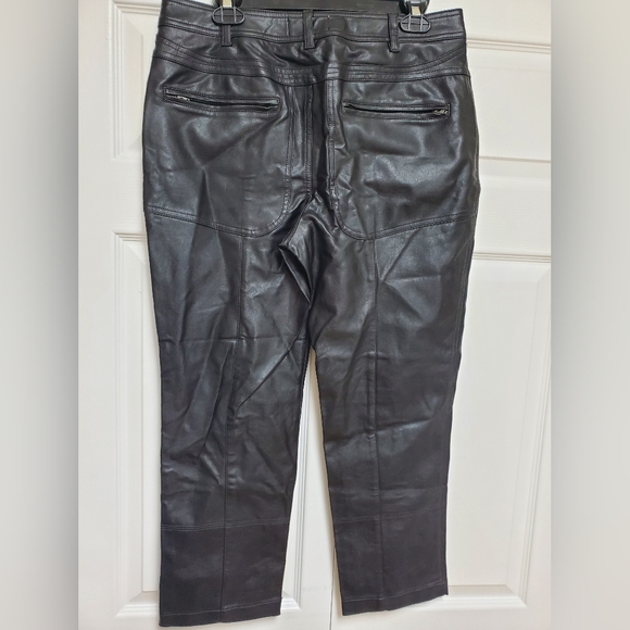 Free Pepple We The Free Rebel Vegan Leather Pants/Black - Picture 10 of 16